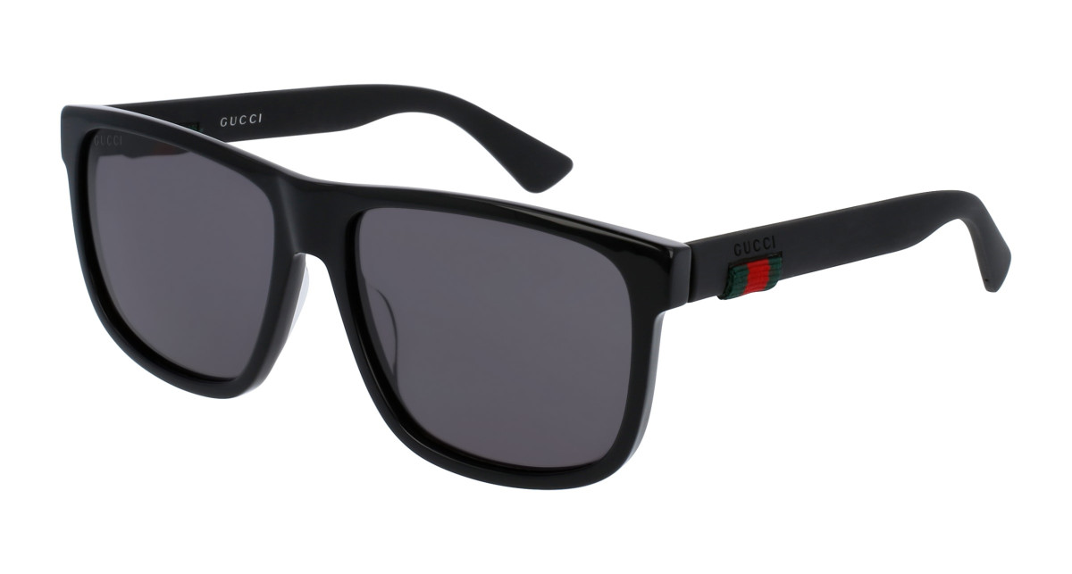 Lunettes de Soleil Gucci GG0010S 001 Noir