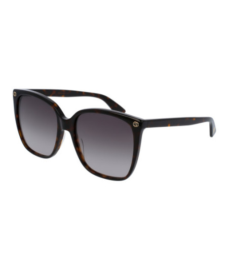 Lunettes de Soleil Gucci GG0022S 003 Havane