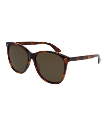 Lunettes de Soleil Gucci GG0024S 002 Havane