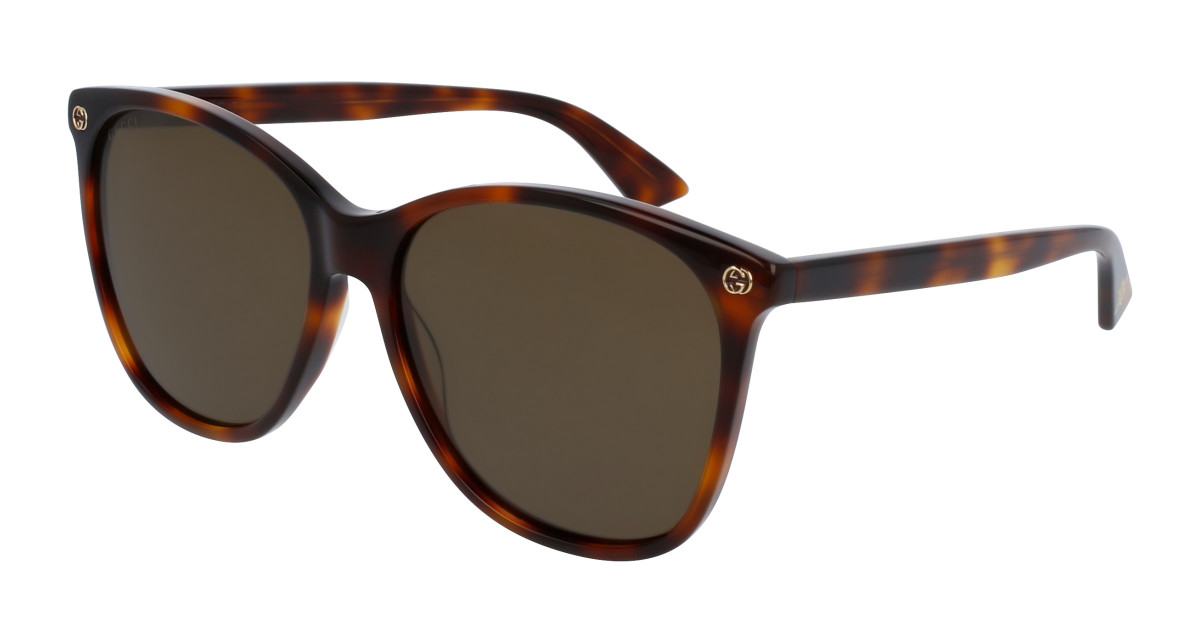 Lunettes de Soleil Gucci GG0024S 002 Havane