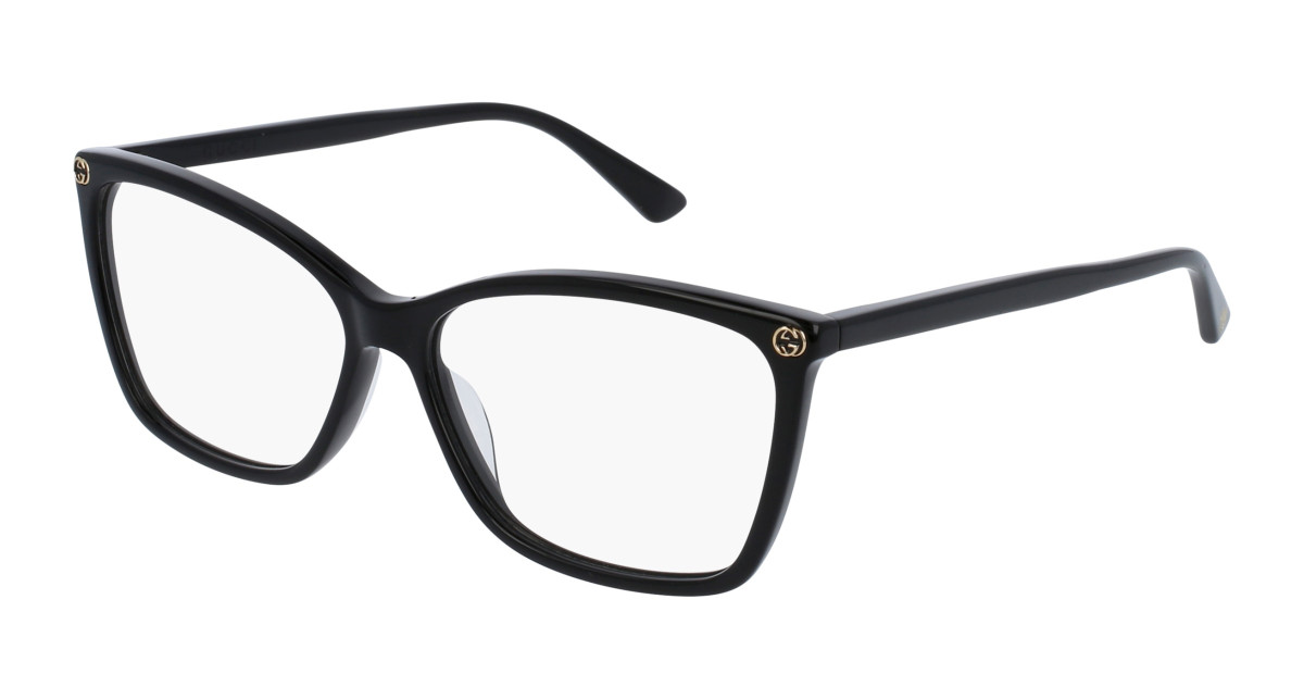 Lunettes de Vue Gucci GG0025O 001 Noir