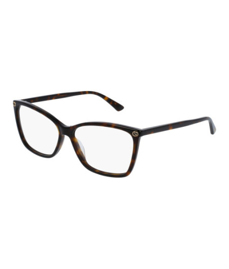 Lunettes de Vue Gucci GG0025O 002 Havane