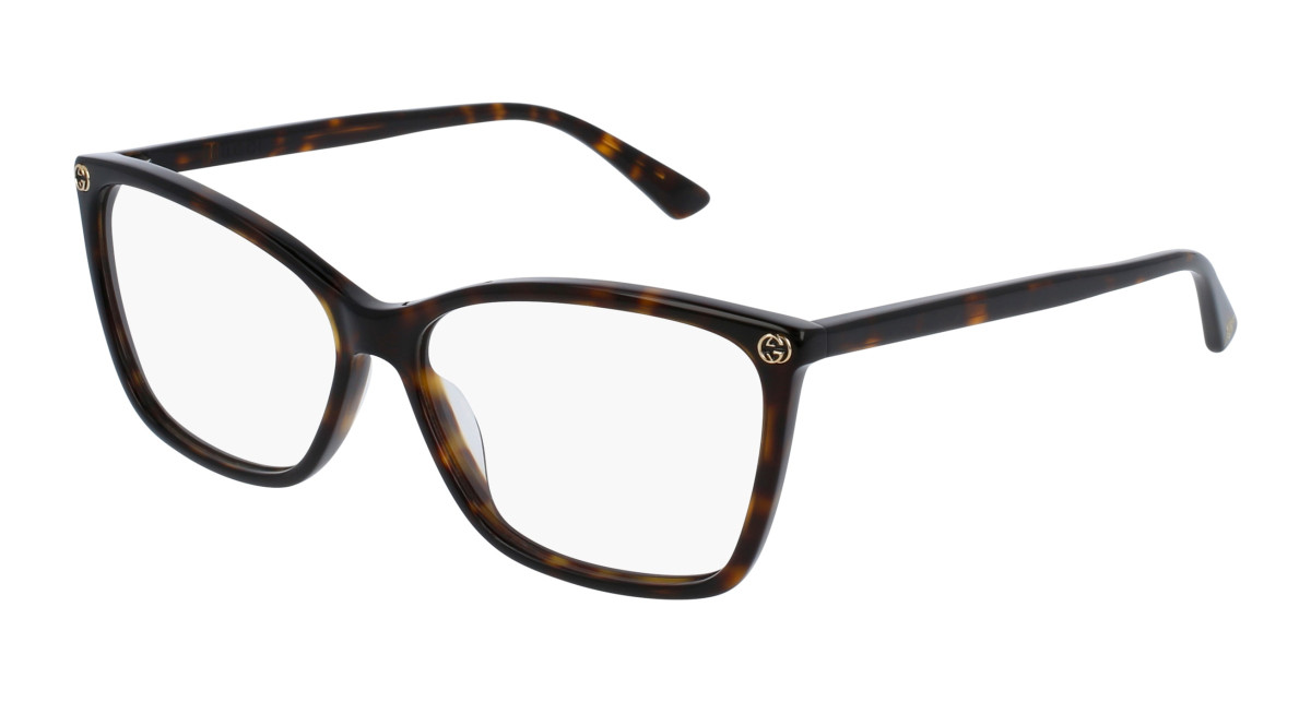 Lunettes de Vue Gucci GG0025O 002 Havane