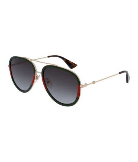 Lunettes de Soleil Gucci GG0062S 003 Or