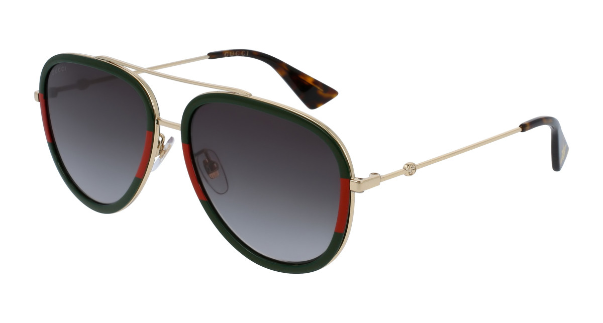 Lunettes de Soleil Gucci GG0062S 003 Or