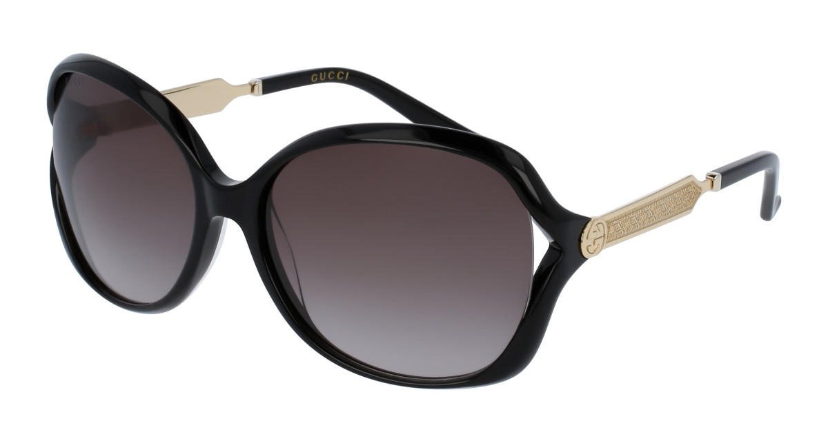 Lunettes de Soleil Gucci GG0076S 002 Noir