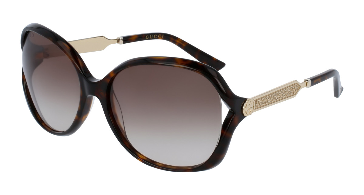 Lunettes de Soleil Gucci GG0076S 003 Ocre