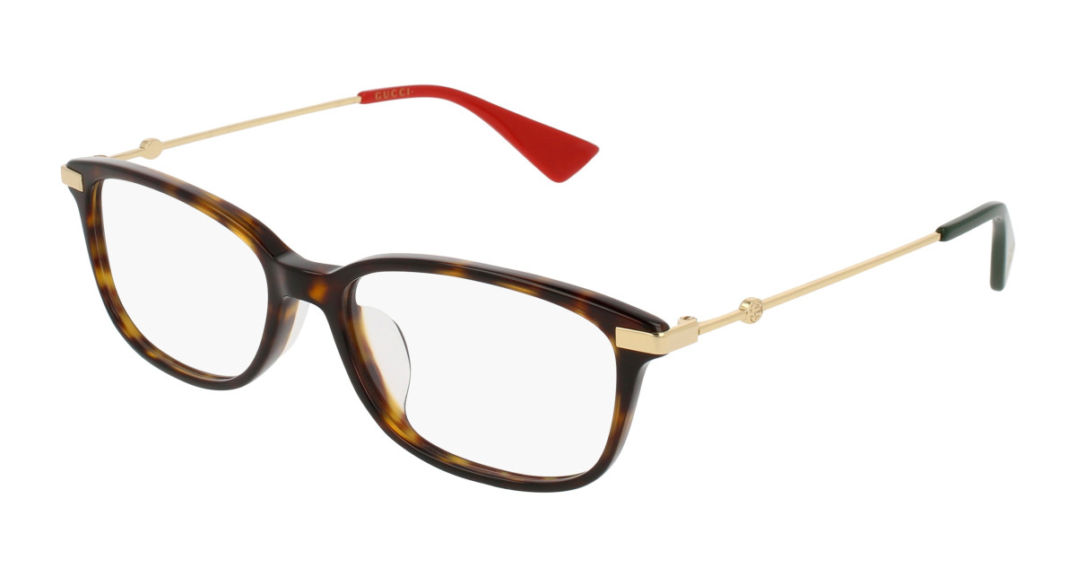 Lunettes de Vue Gucci GG0112OA 002 Havane