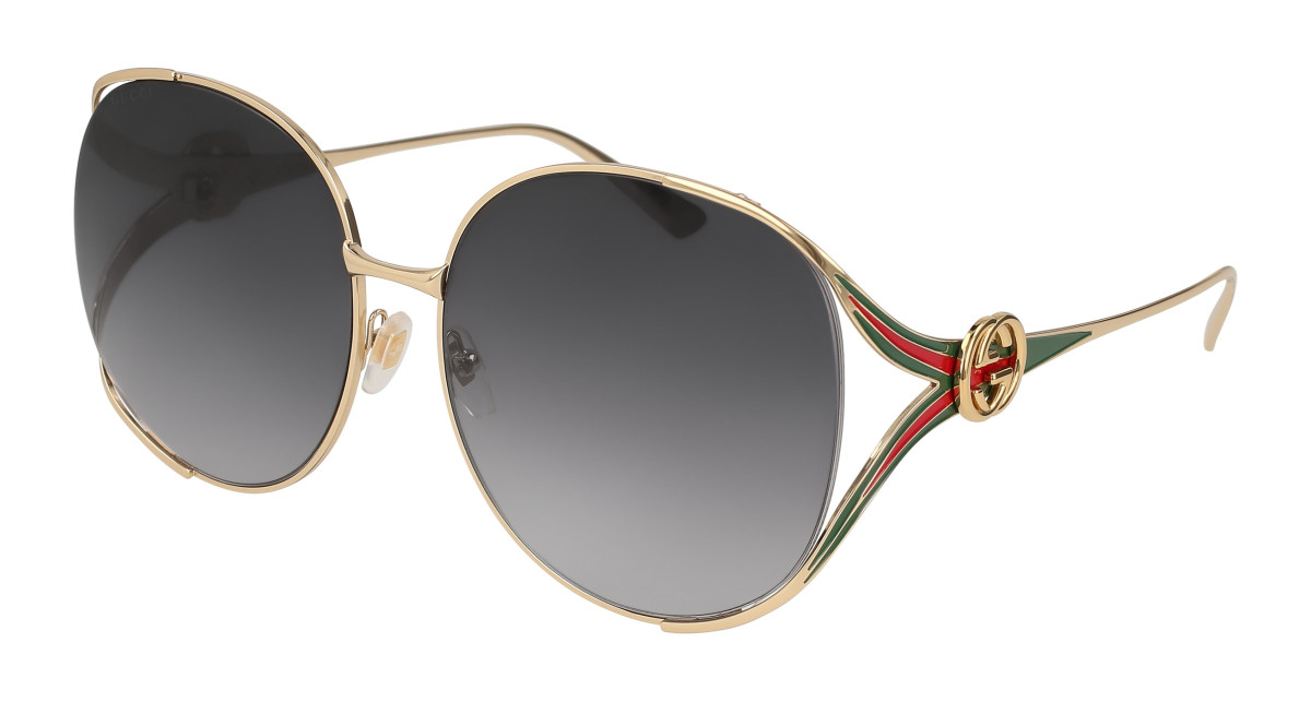 Lunettes de Soleil Gucci GG0225S 001 Or