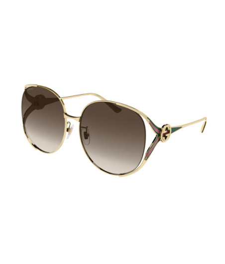 Lunettes de Soleil Gucci GG0225S 007 Or