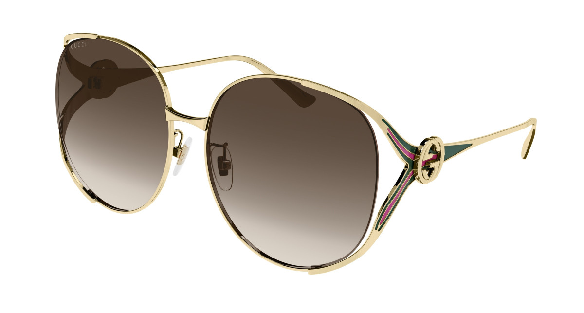 Lunettes de Soleil Gucci GG0225S 007 Or