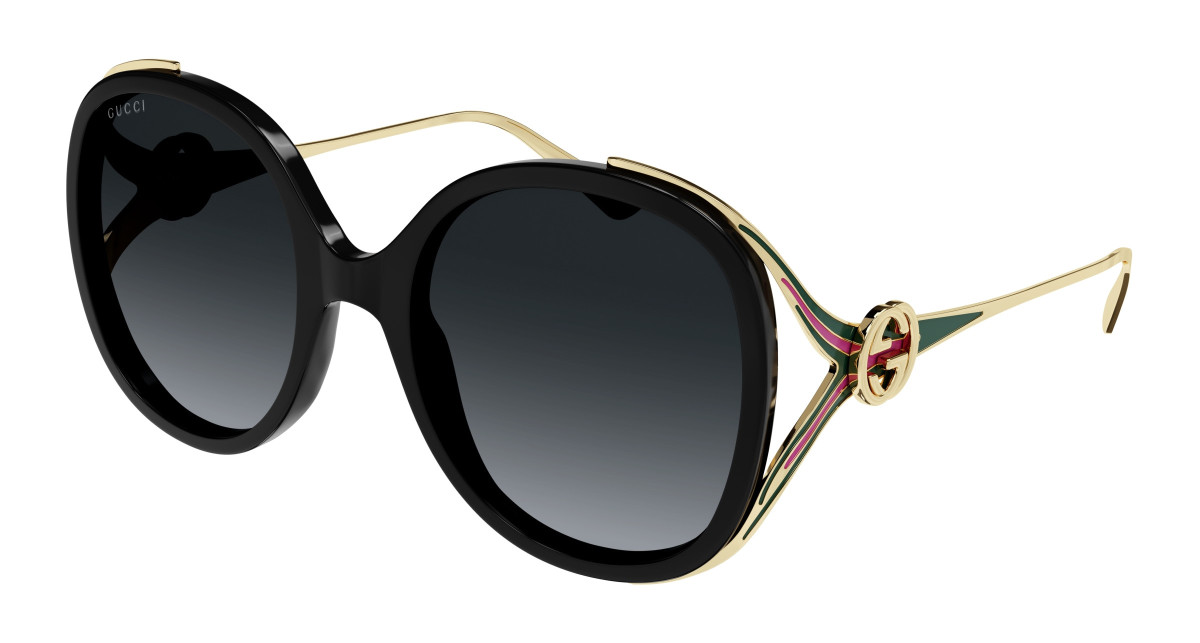 Lunettes de Soleil Gucci GG0226S 007 Noir