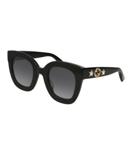 Lunettes de Soleil Gucci GG0208S 001 Noir