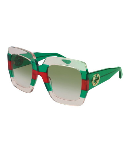 Lunettes de Soleil Gucci GG0178S 001 Multi couleur