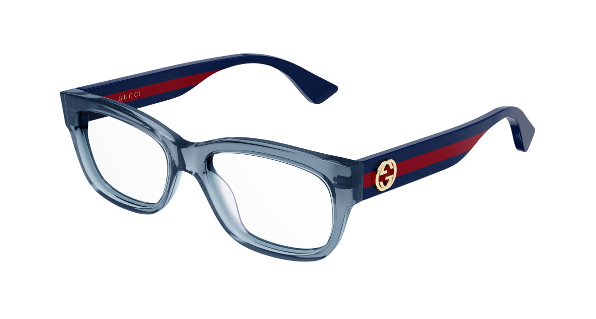 Lunettes de Vue Gucci GG0278O 017 Bleu