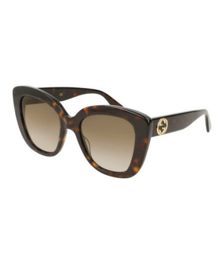 Lunettes de Soleil Gucci GG0327S 002 Havane