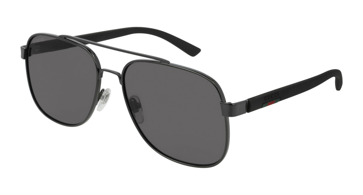 Lunettes de Soleil Gucci GG0422S 001 Ruthenium