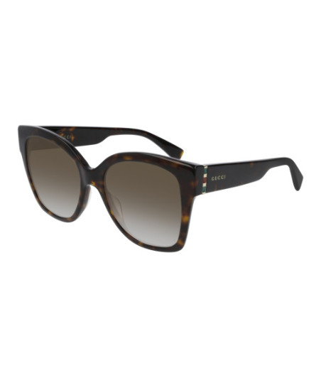 Lunettes de Soleil Gucci GG0459S 002 Havane