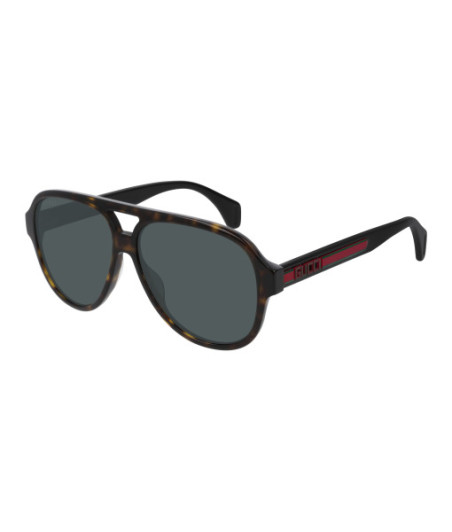 Lunettes de Soleil Gucci GG0463S 003 Havane