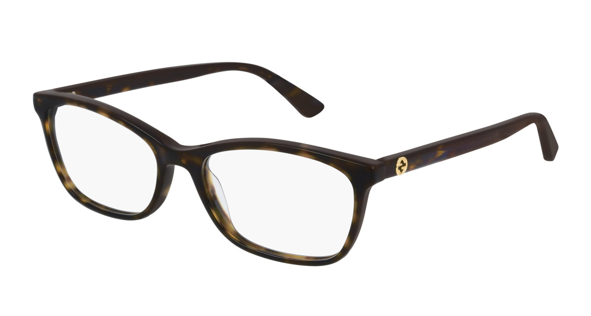 Lunettes de Vue Gucci GG0613O 002 Havane