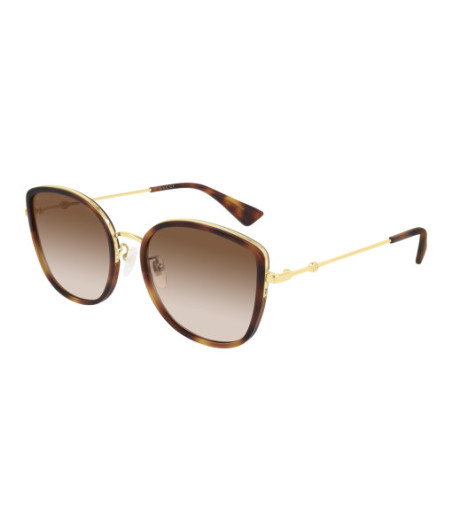 Lunettes de Soleil Gucci GG0606SK 003 Havane