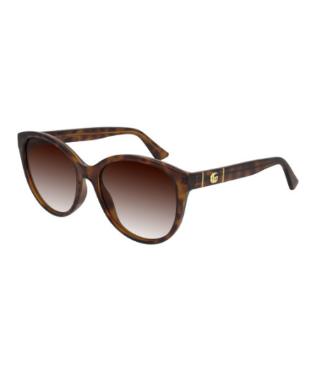 Lunettes de Soleil Gucci GG0631S 002 Havane