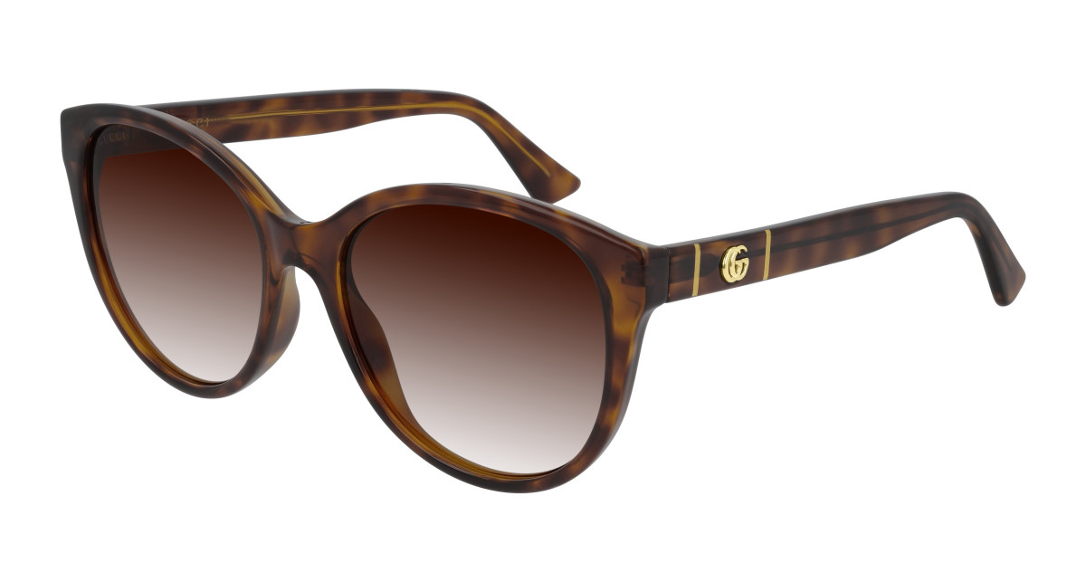 Lunettes de Soleil Gucci GG0631S 002 Havane