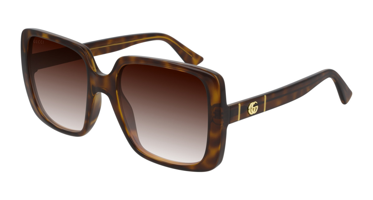 Lunettes de Soleil Gucci GG0632S 002 Havane