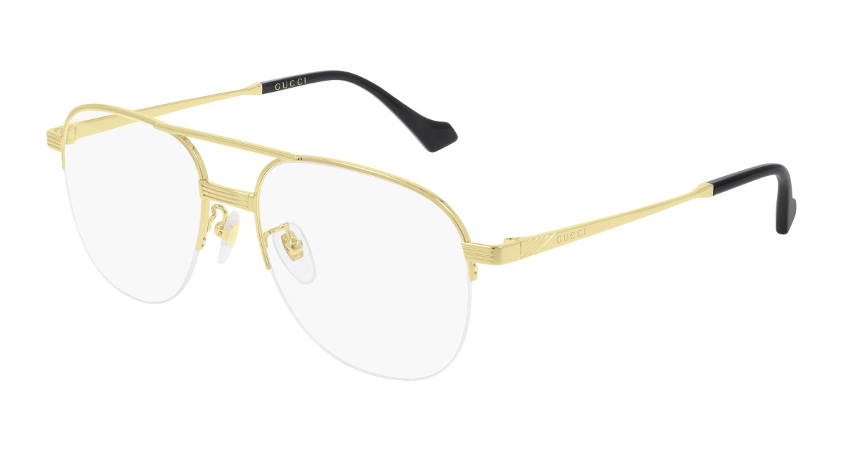 Lunettes de Vue Gucci GG0745O 001 Or