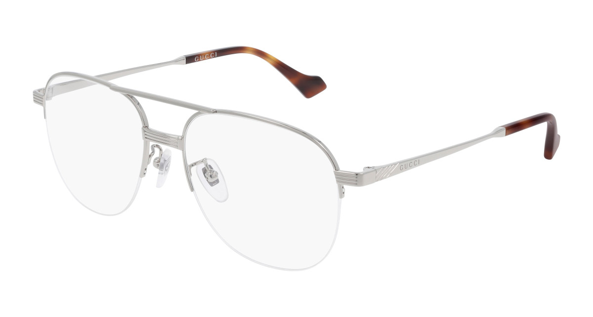 Lunettes de Vue Gucci GG0745O 004 Argent