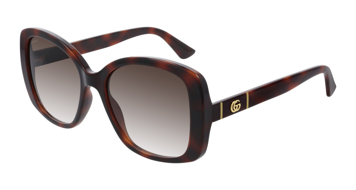 Lunettes de Soleil Gucci GG0762S 002 Havane