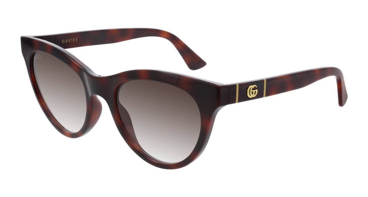 Lunettes de Soleil Gucci GG0763S 002 Havane