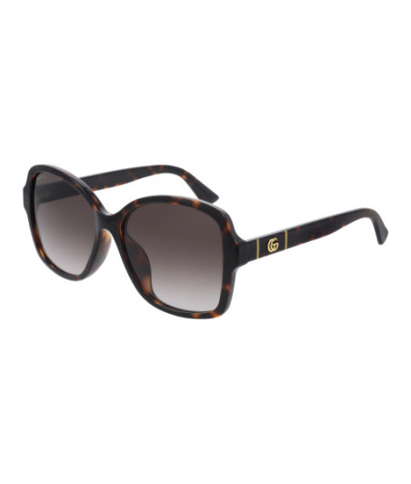 Lunettes de Soleil Gucci GG0765SA 003 Havane