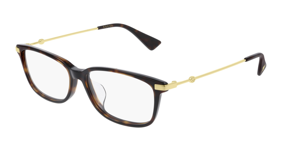 Lunettes de Vue Gucci GG0759OA 002 Havane