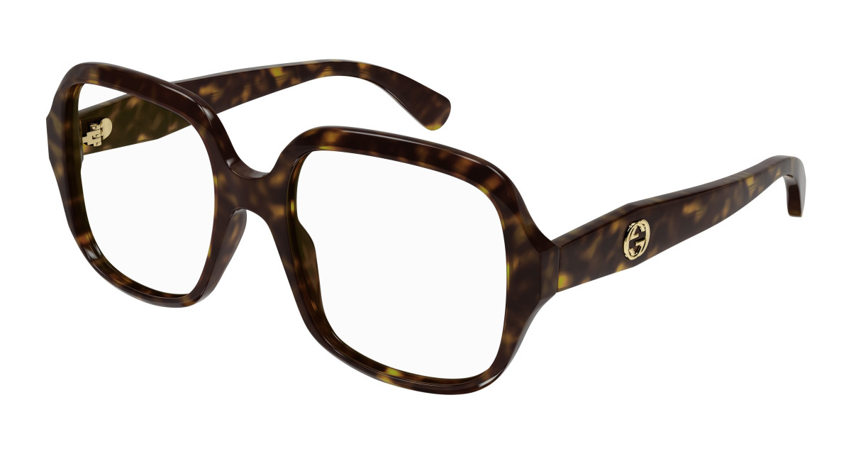 Lunettes de Vue Gucci GG0799O 002 Havane