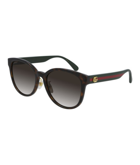 Lunettes de Soleil Gucci GG0854SK 003 Havane