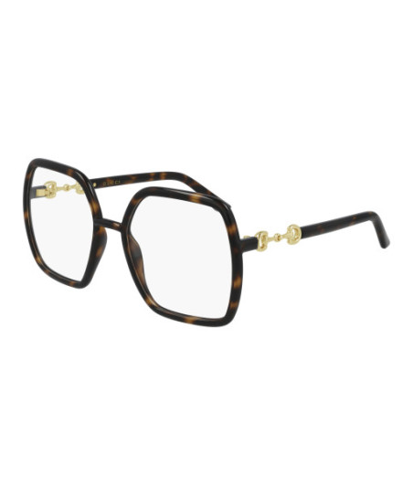 Lunettes de Vue Gucci GG0890O 002 Havane