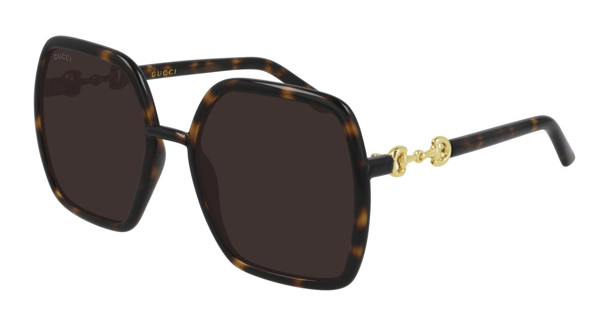 Lunettes de Soleil Gucci GG0890S 002 Havane