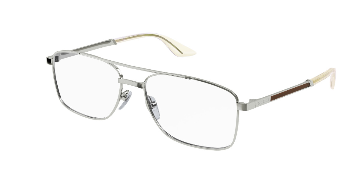 Lunettes de Vue Gucci GG0986O 003 Argent