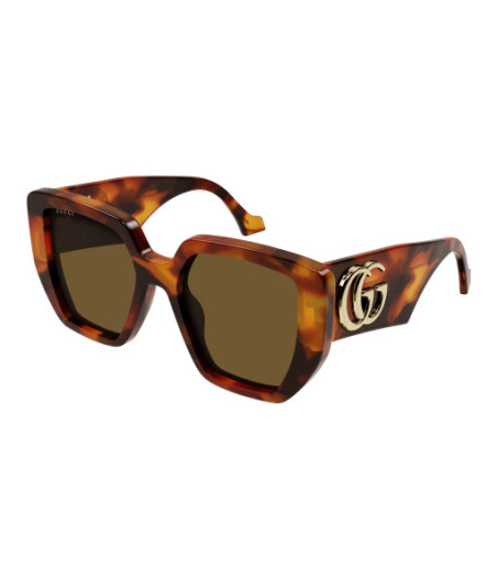 Lunettes de Soleil Gucci GG0956S 007 Havane