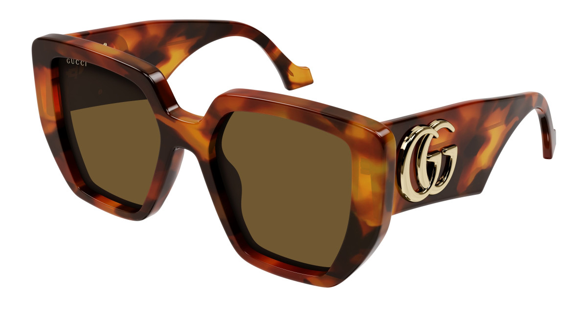 Lunettes de Soleil Gucci GG0956S 007 Havane