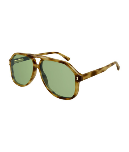 Lunettes de Soleil Gucci GG1042S 004 Havane