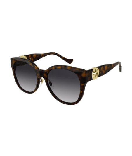 Lunettes de Soleil Gucci GG1028SK 007 Havane