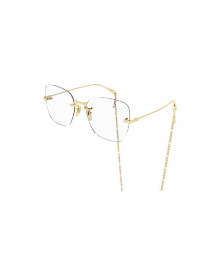 Lunettes de Vue Gucci GG1150O 001 Or