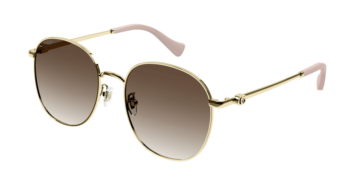 Lunettes de Soleil Gucci GG1142S 002 Or