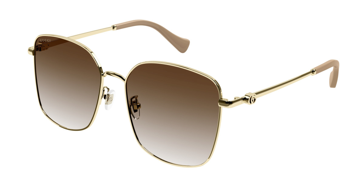 Lunettes de Soleil Gucci GG1146SK 002 Or