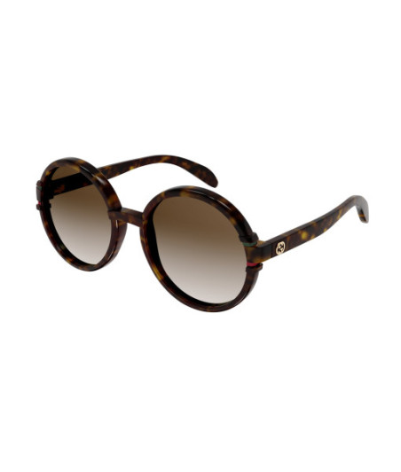 Lunettes de Soleil Gucci GG1067S 002 Havane