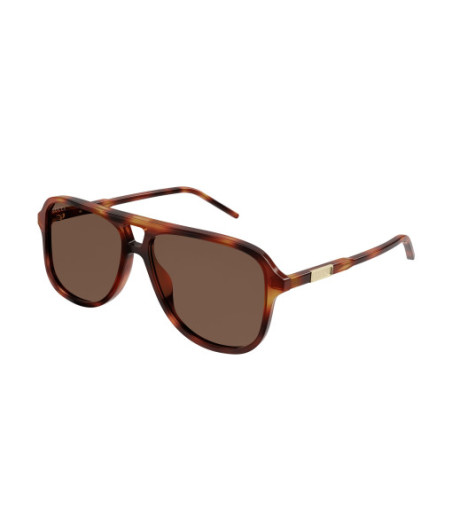 Lunettes de Soleil Gucci GG1156S 003 Havane