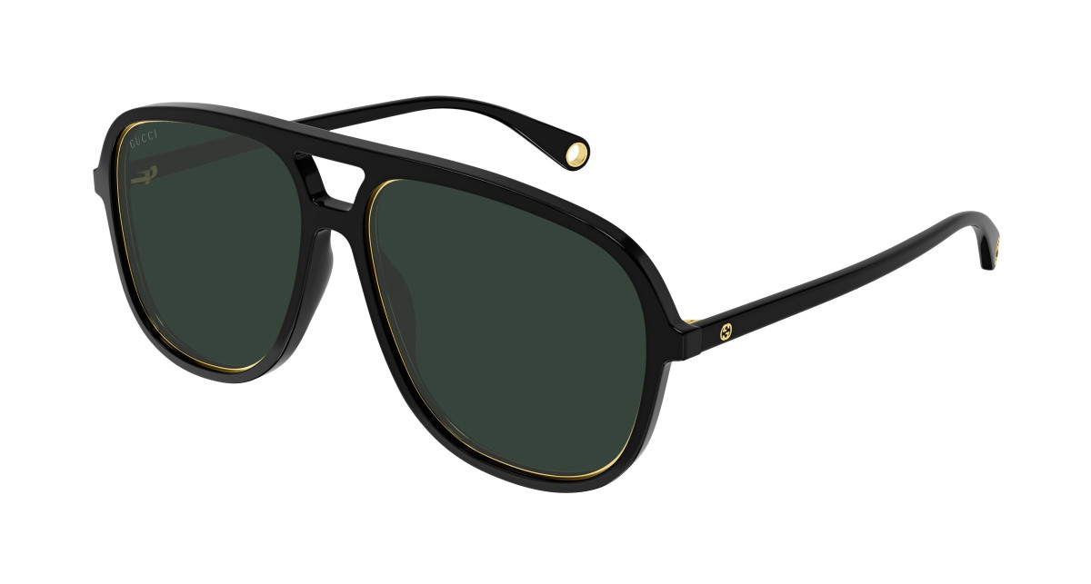 Lunettes de Soleil Gucci GG1077S 002 Noir