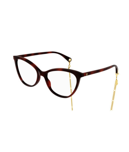 Lunettes de Vue Gucci GG1079O 002 Havane